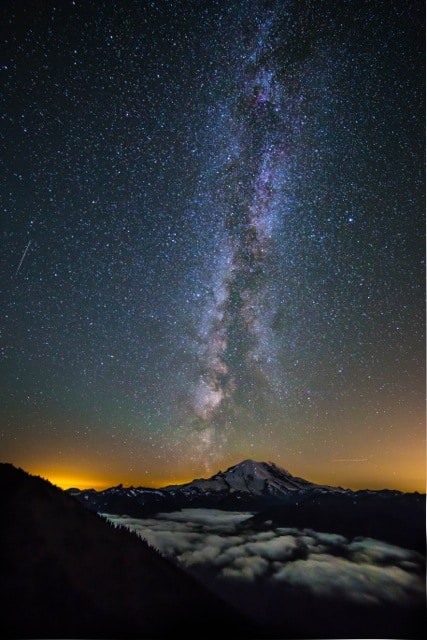 Mount Rainier Milky Way