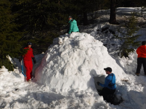 Top of Snow fort!