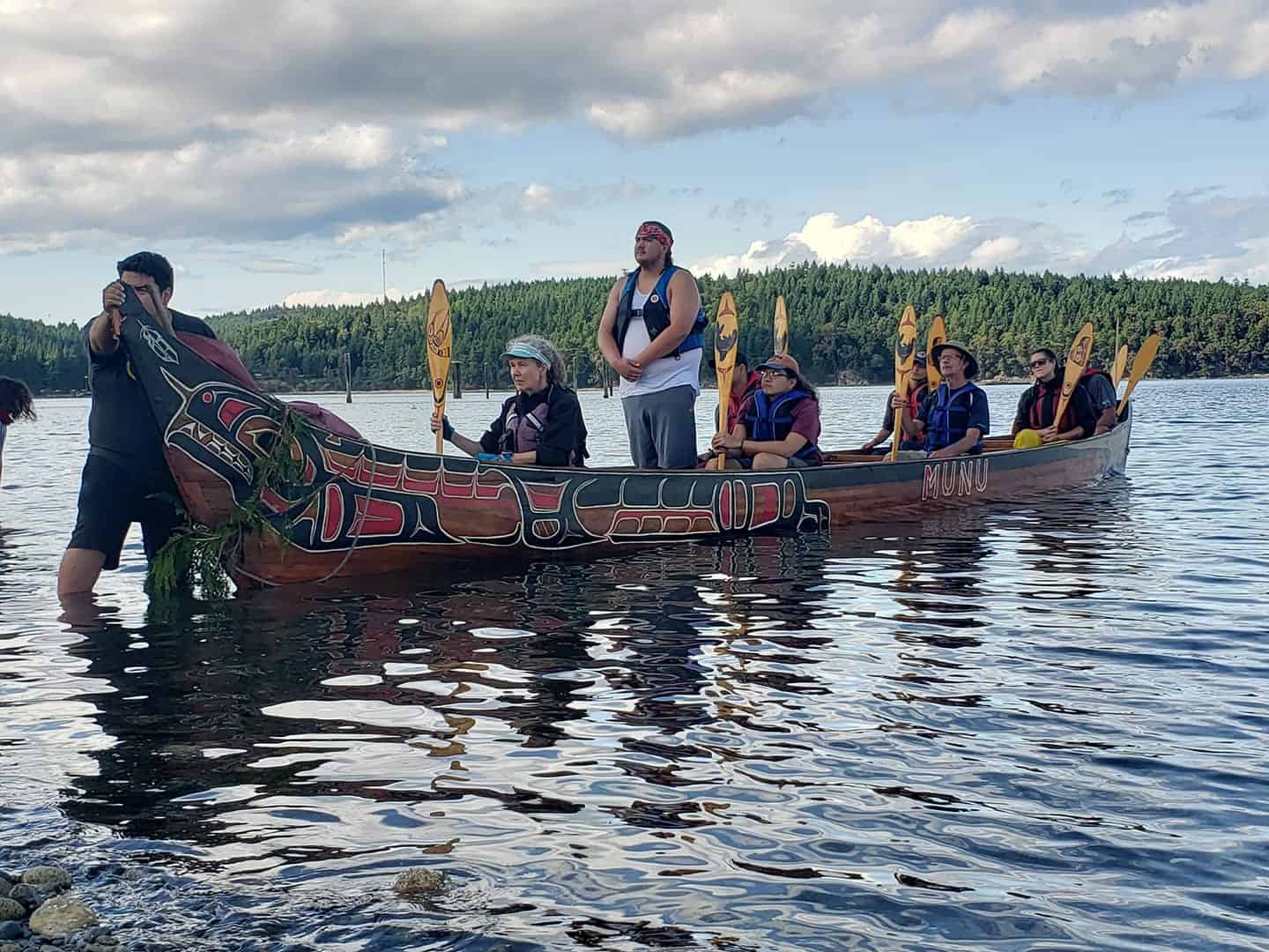 salish sea canoe journey