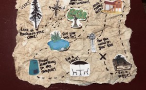 Mountain School @ Home: Lesson 10 – Create your own Treasure Map