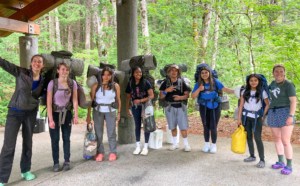 Youth Leadership Adventures students hit the trail