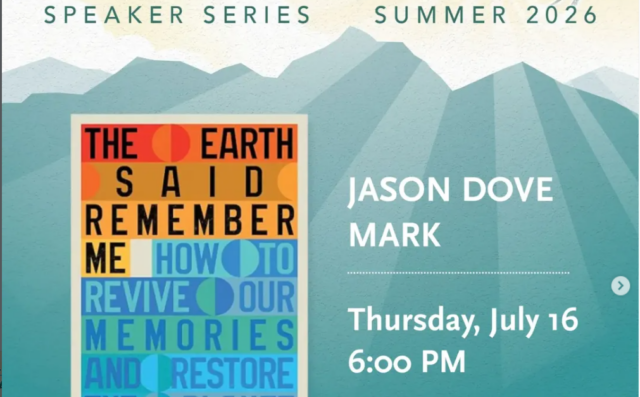 “The Earth Said Remember Me” by Jason Dove Mark